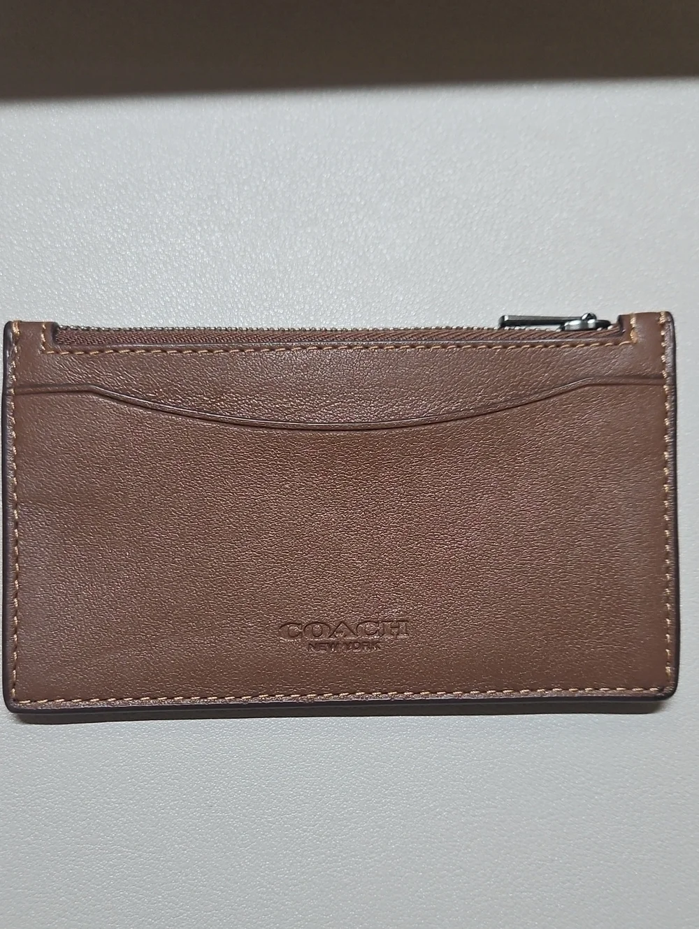 Coach Slim Zip Card Holder
